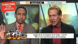 First Take - Eagles Take on Cowboys in Thanksgiving NFC East Showdown