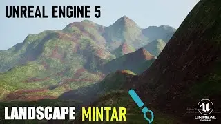 UNREAL ENGINE 5 Como Pintar Nuestro Terreno (LANDSCAPE V) Tutorial "Español"