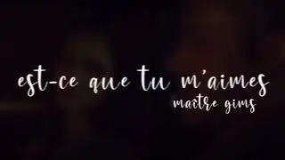 est-ce que tu m’aimes edit audio