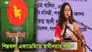 শিল্পকলায় বিজয়ের গান। মহান বিজয় দিবস। ইমেজ ভিশন।