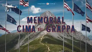 Droneflight memorial cima del grappa Italy 4K