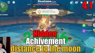 THE DISTANCE OF THE MOON (Fontaine Hidden Achievement) . Genshin Impact 4.1