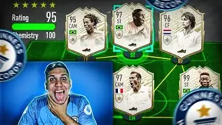 OMG !!! RONALDO FENOMENO !!! VARIOS ICONS NO FUT DRAFT 195 !!!
