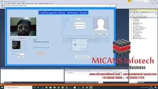 FACE RECOGNITION BASED ATTENDANCE SYSTEM USING C# DOTNET | ATTENDANCE SYSTEM USING FACE RECOGNITION