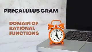 Domain of Rational Functions UNDER 60 SECONDS