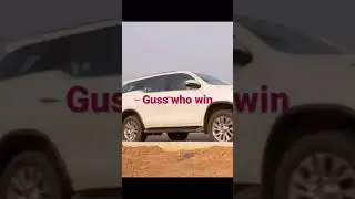 TOYOTA FORTUNER VS FORD ENDEAVR DRAG RACE
