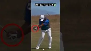 Left Wrist Action (Golf Swing Slow Motion Iron)