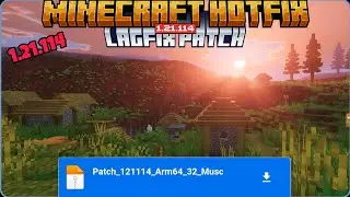 Minecraft Patch 1.21.114 Another HotFix Update | Lag & Crash Fixed | MCPE 1.21.114 Patch Update 🔥