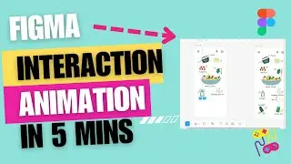 Interaction Animation in Figma | Animated component | Mobile app pages animation