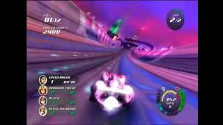 Speed Racer: The Videogame (PS2)-Speed Racer on Grand Prix Clockwise Long