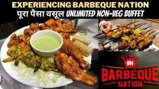 BARBEQUE NATION GAUR CITY MAUL | THE HUNGRY WRITER | AYUSH KHANDELWAL   #barbequenation #bbq
