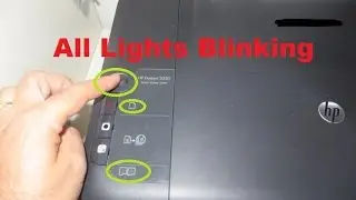 Hp 1050 Light Blinking ,  All Lights Blinking [January 2024]