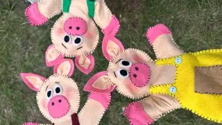 Obra de Teatro Guiñon de “Los tres cerditos “ 💗✨