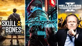 Gaming NEWS: Cyberpunk's Sequel ANNOUNCED, Skull and Bones overview & More!