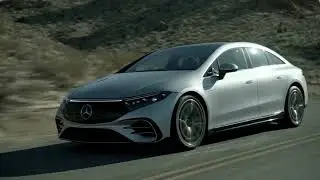 Mercedes EQS EDITION ONE Driving in USA