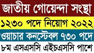 Nsi নিয়োগ বিজ্ঞপ্তি 2022 | Nsi job circular 2022 | জাতীয় গোয়েন্দা সংস্থা নিয়োগ বিজ্ঞপ্তি ২০২২