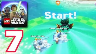 LEGO Star Wars: Castaways VEHICLE WATER RACING Full Walkthrough Gameplay Tutorial Part 7 (iOS)