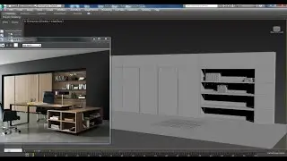 3dsmaxTutorials, Tutorial on 3D Modeling an Office Interior Furniture in 3dsmax ( Part 1)