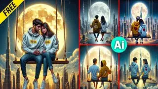 Viral Couple Name Ai Photo Editing | Couple T-shirt Name Photo Kaise Banaye