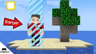 TEK BİR BLOK İÇİNDE YAŞAMAK - TEK BLOKTAN KAÇIŞ #12 MİNECRAFT