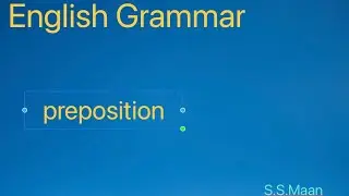 #Prepositions