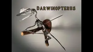 Making a Steel Darwinopterus Pterosaur Skeleton