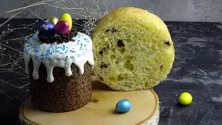 Лучший рецепт КУЛИЧ ВОЗДУШНЫЙ ТВОРОЖНО / СЛИВОЧНЫЙ