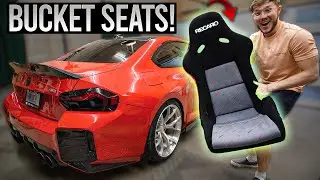 My CUSTOM Race Seats Arrived | First Impressions of the Recaro Pole Positions!