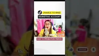 UNABLE TO BIND MARKETING ACCOUNT DUE TO PROBATION PERIOD || TIKTOK AFFILIATE FULL GUIDE || 2024