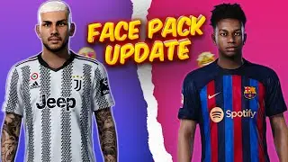 New Mega Face Pack for PES 2021 🤩 CPK & Sider Version + Tutorial 🔥