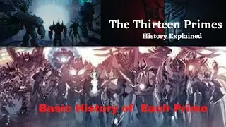 THIRTEEN Original Primes || TRANSFORMERS || History explained in 4 minutes!!!! 🤯🤯🎉 #transformers