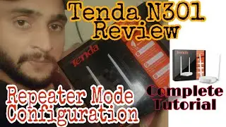 How to tenda n301 repeater setup | tenda wireless router review by technical adnan