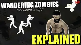 A Guide to the Wandering Zombies mod in Project Zomboid