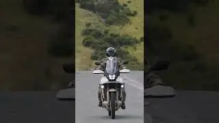 Riding the 2023 Honda Transalp in Faro, Portugal