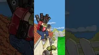 Zombie skibidi 25 - Animation PvZ 