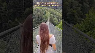 140 MT SU NEL CIELO!! PERCORRENDO UNO SPLENDIDO PONTE IN VALTELLINA!!!