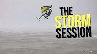 GALE WIND WING & DOWNWIND SESSION IN CAPE TOWN