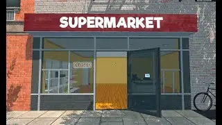 ► Supermarket Simulator ► ПУСТОЙ МАГАЗИН ► НОВЫЕ ТОВАРЫ
