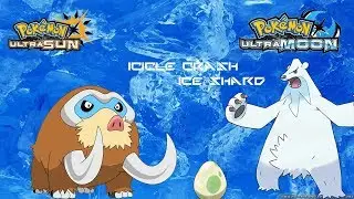 How To Get Mamoswine with Icicle Crash & Ice Shard - (Pokemon IU & UM)
