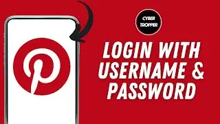 How to Login Pinterest with Username & Password?