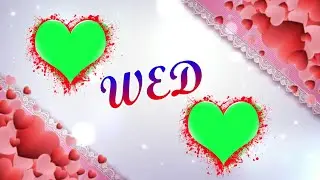 Wedding Intro Green Screen | Wedding Intro Green Screen effects | wedding intro  without text
