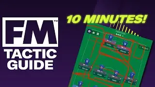 HOW TO CREATE A FOOTBALL MANAGER TACTIC IN TEN MINUTES
