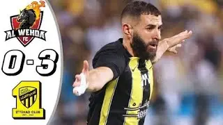 Al Ittihad vs Al Wehda 3-0 - All Goals & Highlights - 2023#alittihad #alittihadmatch