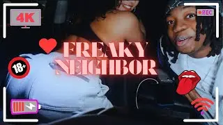 MY FREAKY ONLY FANS MODEL NEIGHBOR CAME IN THE CAR!