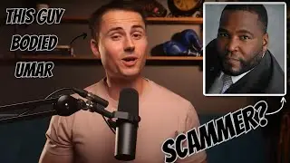 This WHITE MAN just finished Dr. Umar's career