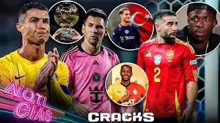 ¡FUERA MESSI y CR7! Aquí los NOMINADOS | “España NO es RAClSTA” | ¿ANTONY a TURQUÍA? | Llega OSIMHEN
