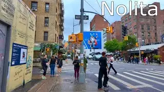 Walking NYC Nolita Neighborhood in August 2024