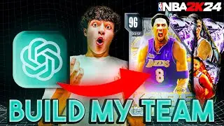 I Let ChatGPT Build My Team In NBA 2k24 MyTeam... (AI)
