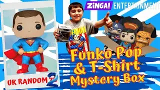 Funko Pop & T Shirt Mystery Box from Zinga Entertainment