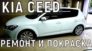 КИА СИД РЕМОНТ ЗАДНЕЙ АРКИ И ПОКРАСКА